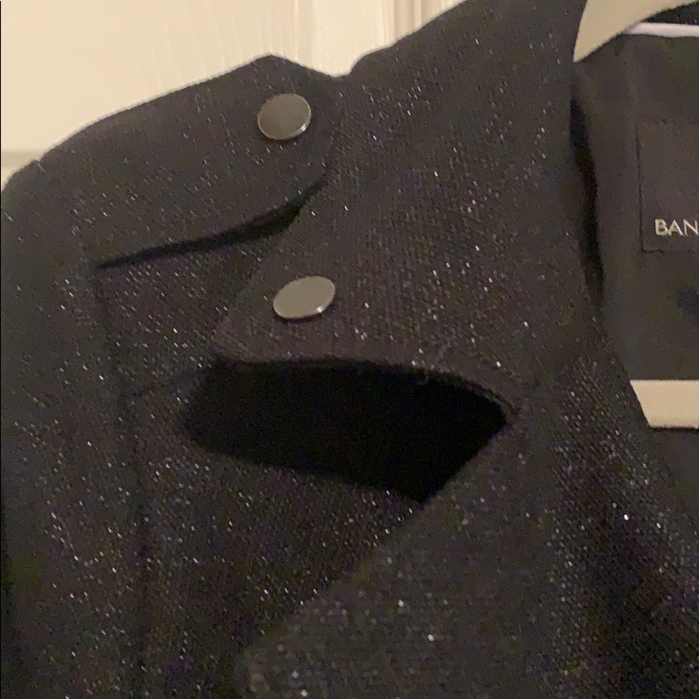 Banana Republic size 4 lined black jacket - Picture 4 of 9